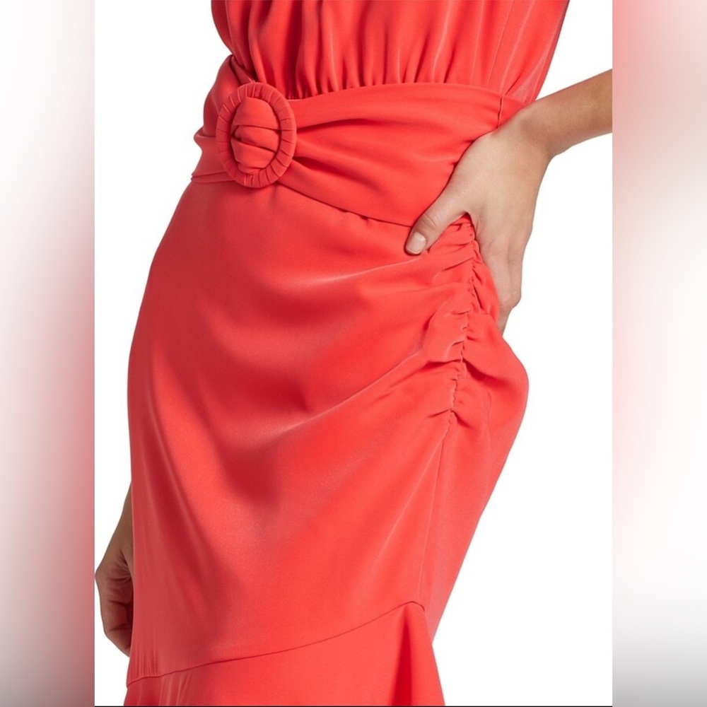 Sachin & Babi Naomi Belted Halter Dress Size 8 - Picture 7 of 16